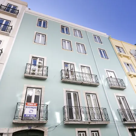 Apartment Altido Chic 1br Apt With Balcony Close By Graca Viewpoint And Tram Stops